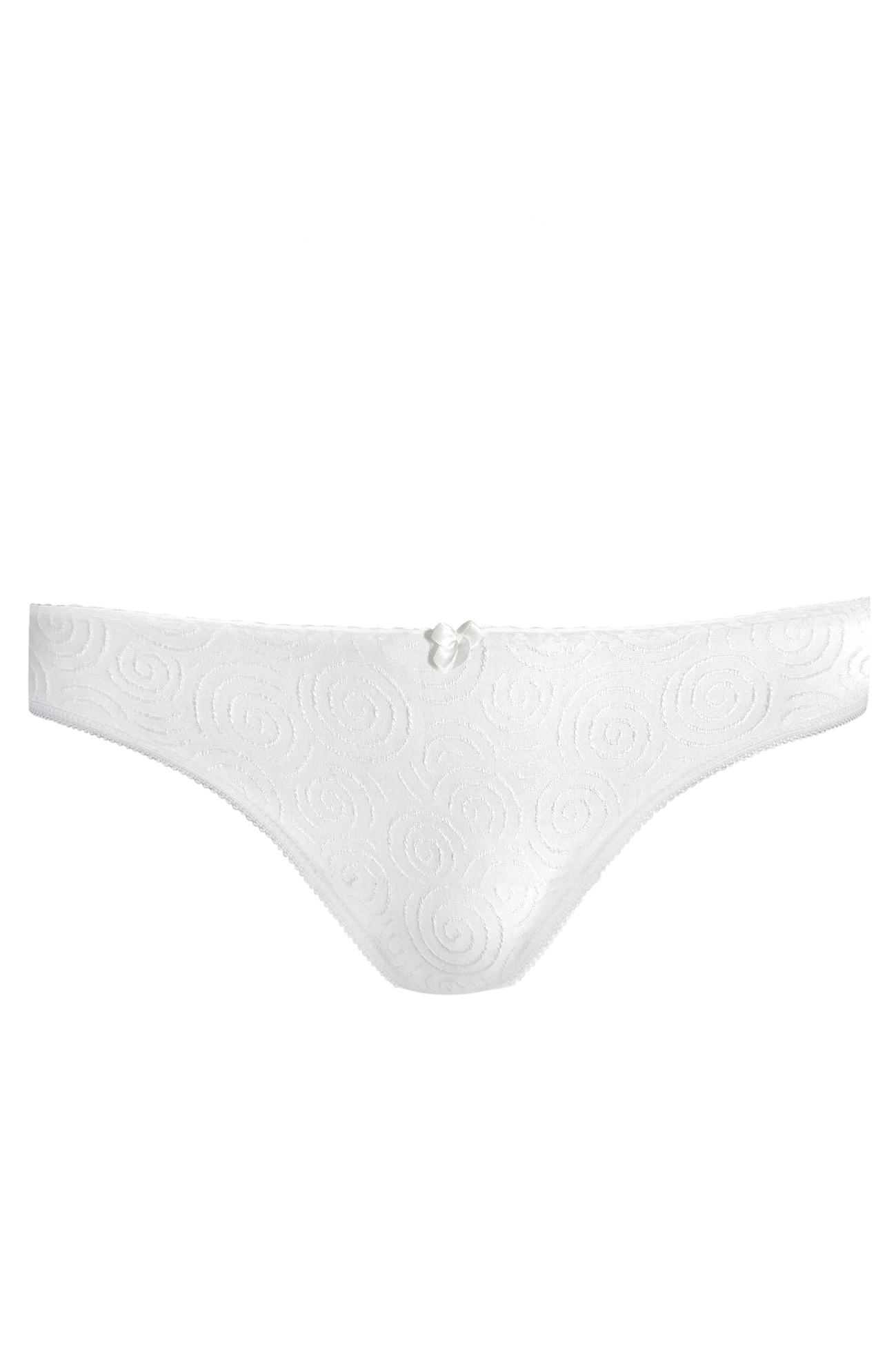 G-058 panty with decorative bow white