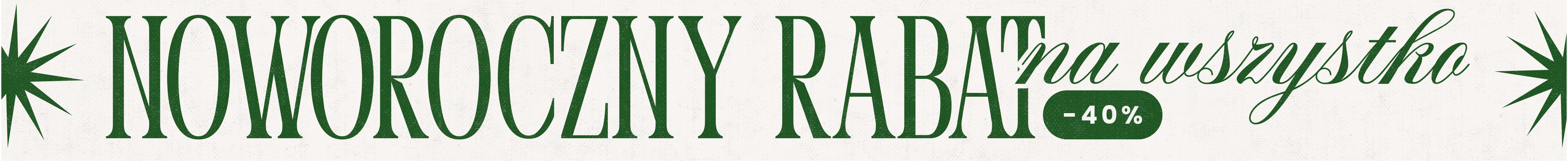 Noworoczny rabat