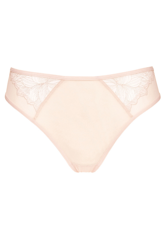 Gorteks Calma embroidered thong powder pink Springsummer 2023 collection
