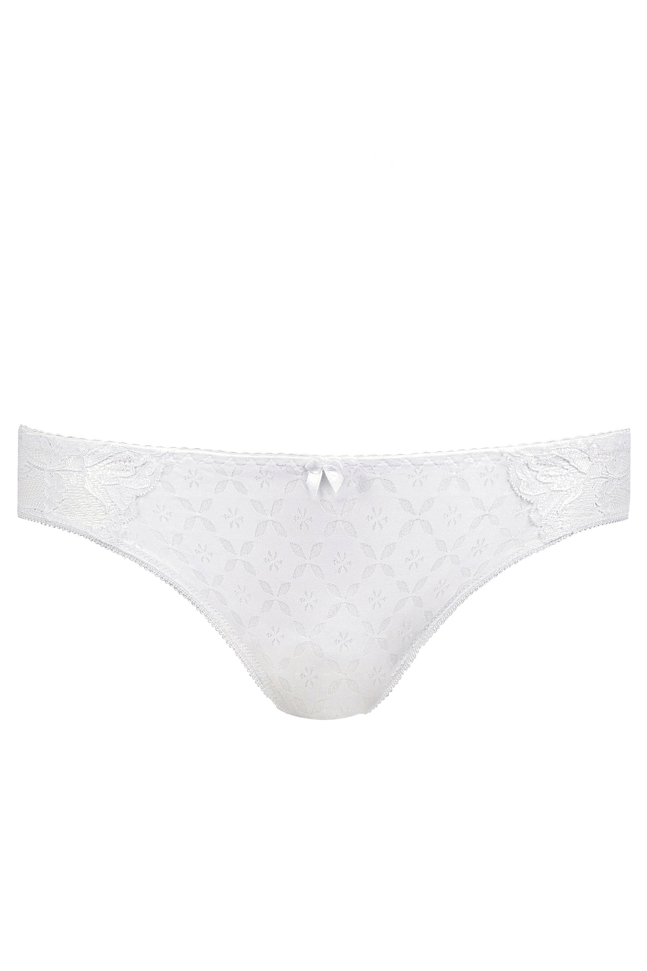 G-246 jacquard fabric panty white