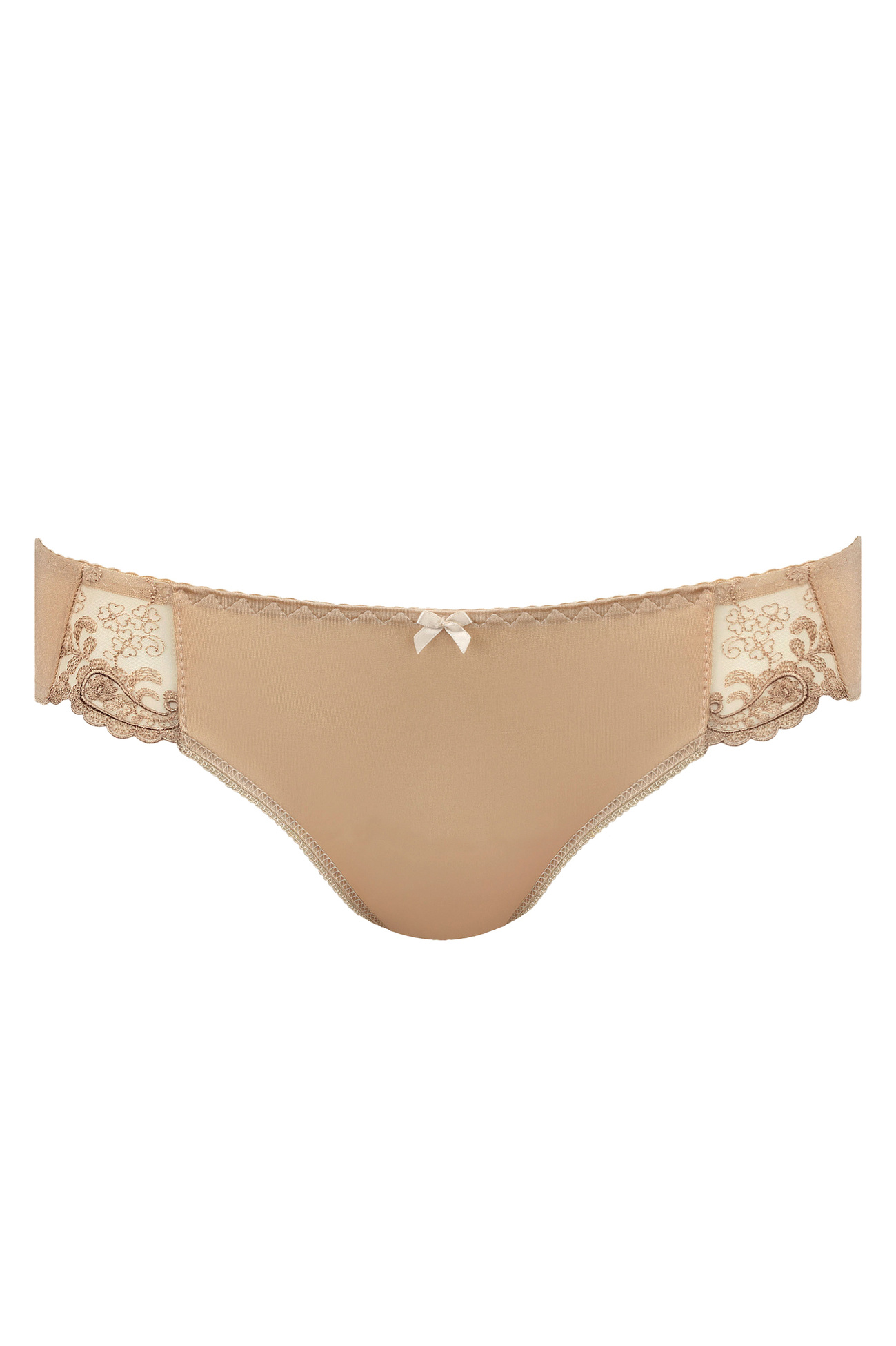 Yvette embroidered panty beige