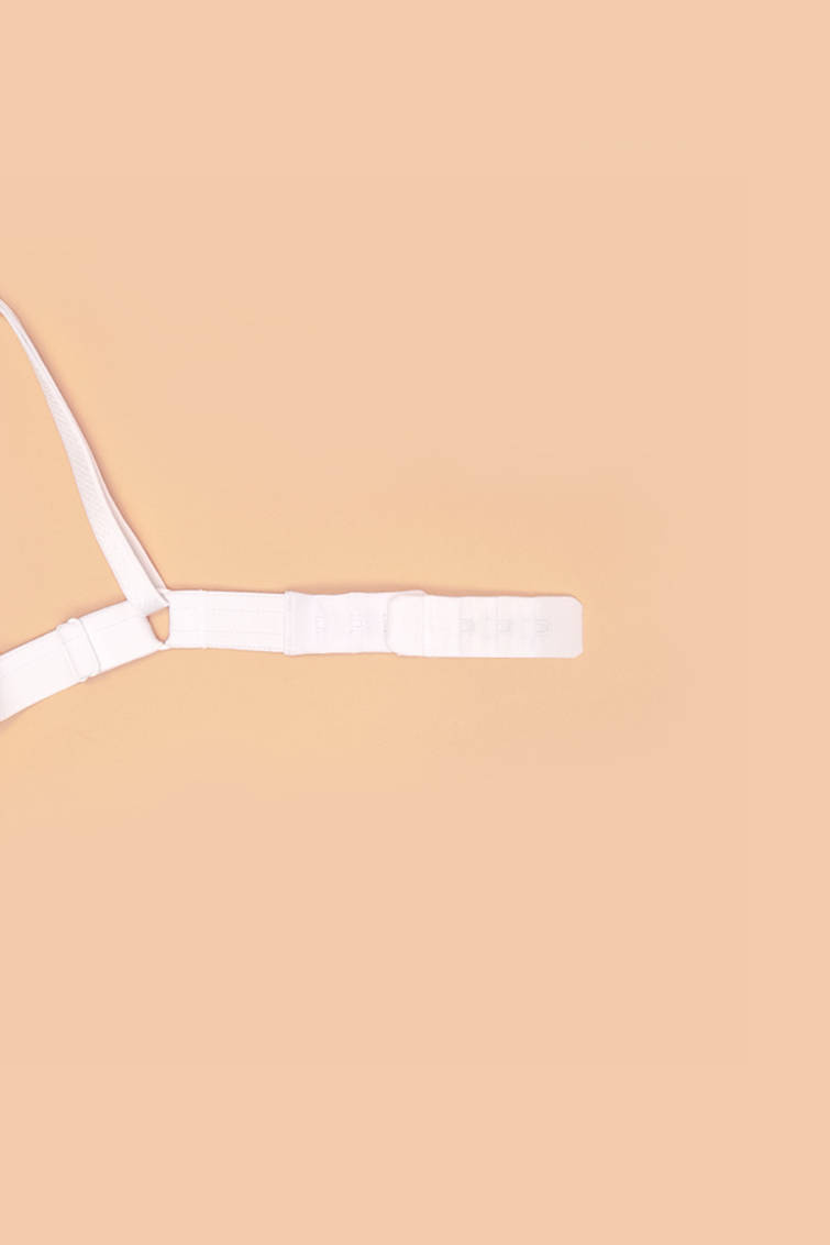 Gorteks Bra extender 1hook white white