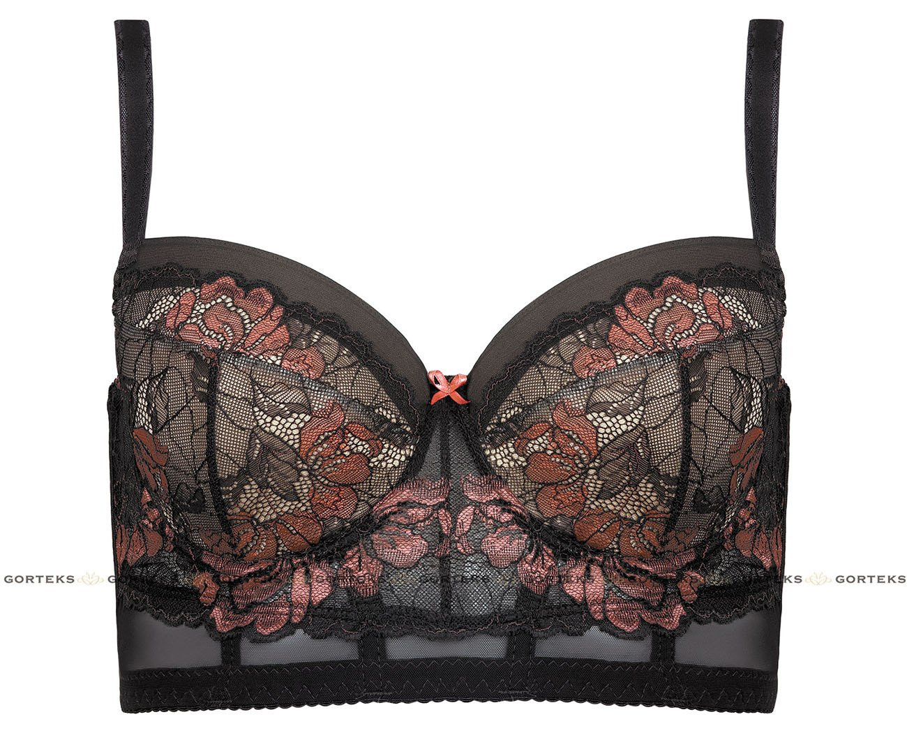 Gorteks Ginger/PG4 padded halfcorset Autumnwinter 2017 collection