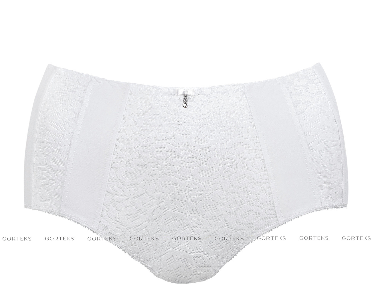 Gorteks Marilyn/FW high waist panty white Classic collection