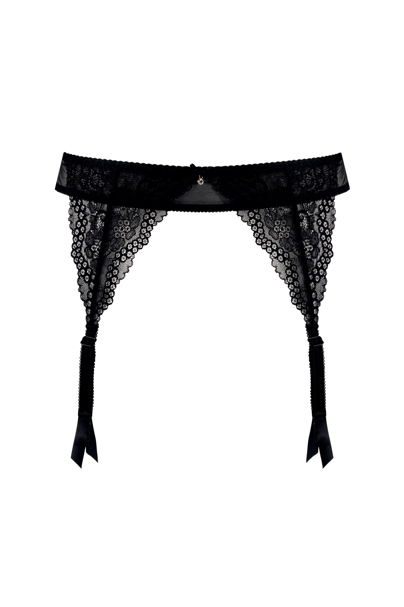 Gorteks Scarlet/PPN garter belt black Classic collection