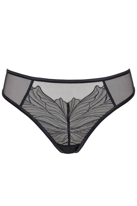 Aurora thong with shiny embroidery