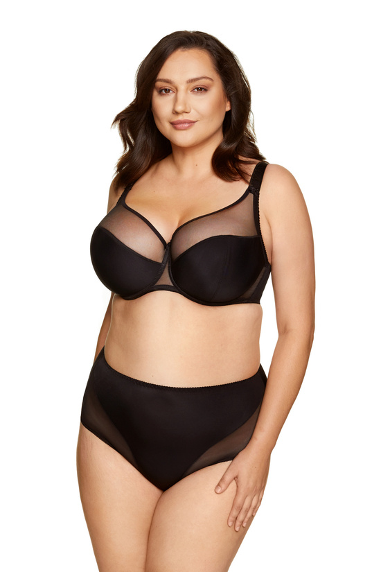 Zara classic half padded bra black