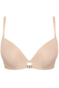 Melody smooth push-up bra beige