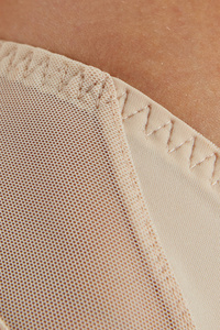 Zara brazilian thong beige