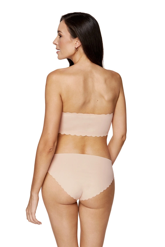 Lucky strapless bandeau top with removable pads