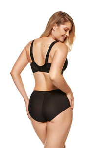 Heidi embroidered half padded bra