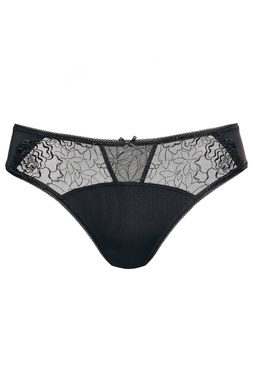 Pamela figi z haftem czarne