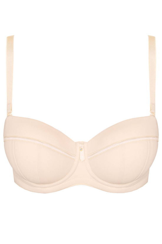 Bona padded bra with removable straps