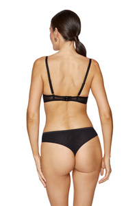 Fleur thong with floral embroidery 