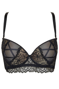 Chica push-up bra with decorative lace