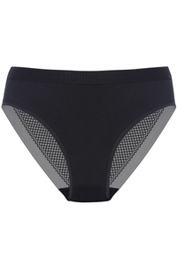 Emma cotton panty with lace back triple pack