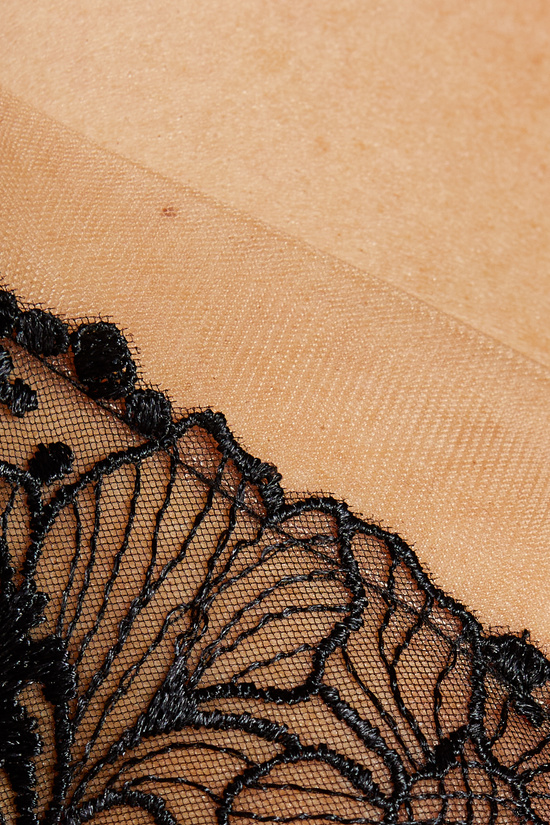 Fleur embroidered soft bra