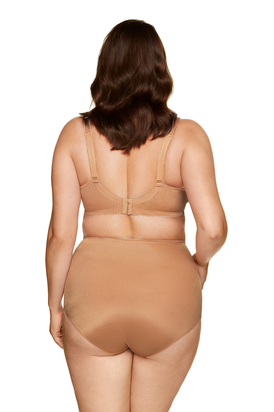 Onyx soft embroidered bra beige