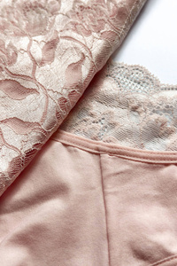 Emilia cotton panty with lace back triple pack