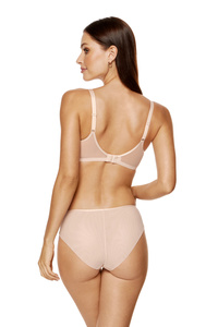 Madlene smooth padded bra beige