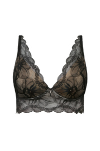 Charlize lace half-corset push-up