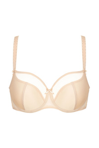 Zara smooth soft bra beige