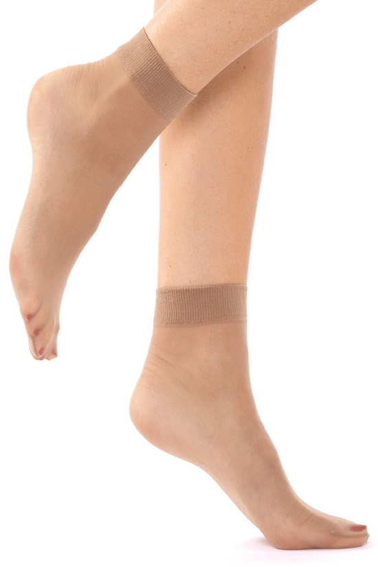 Skarpetki bezuciskowe 2 pary 15 DEN