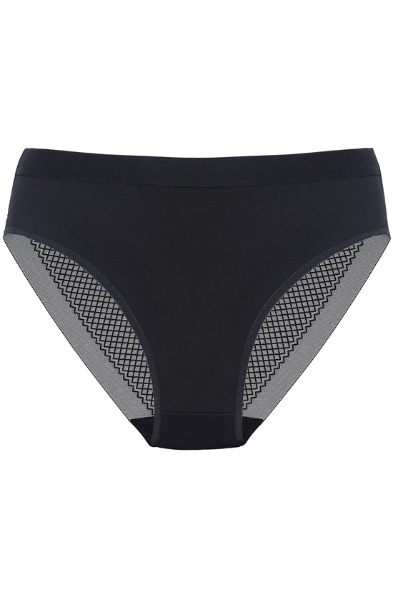 Emma panty with lace back triple pack