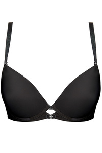 Melody smooth push-up bra black