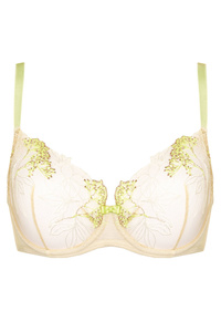 Soleil miękki biustonosz z oryginalnym haftem