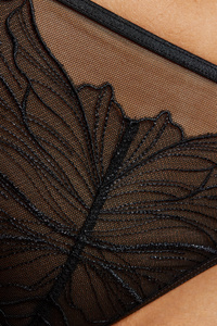 Aurora thong with shiny embroidery