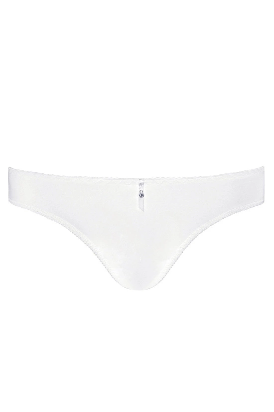 Carla figi gładkie białe