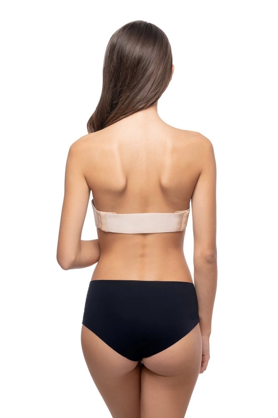 Self-adhesive convertible bra