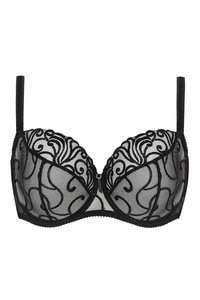 Fiore soft bra with embroidered cups