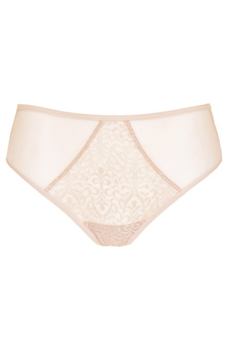 Gabi figi koronkowe beżowe