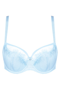 Mable half padded bra with embroidery
