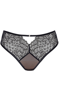 Celeste stringi koronkowe