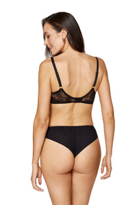 Mare soft bra with palm tree pattern
