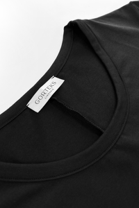 Comfy two-piece pajamas set black