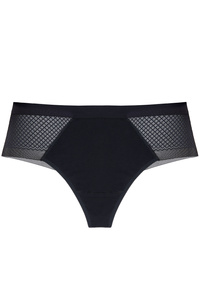 Janka cotton thong with lace back triple pack