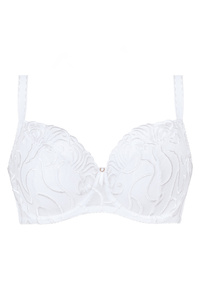 Fiore soft bra with embroidered cups