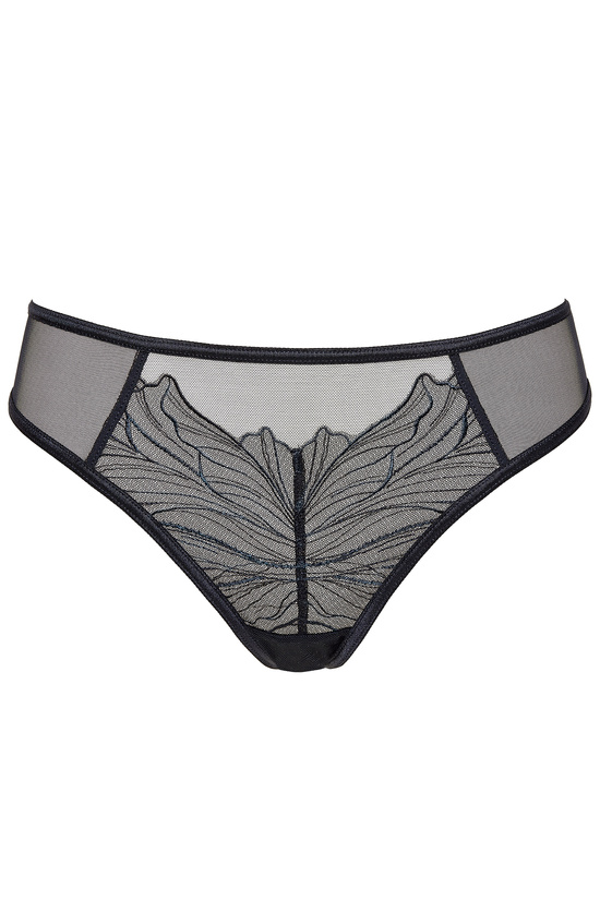 Aurora thong with shiny embroidery