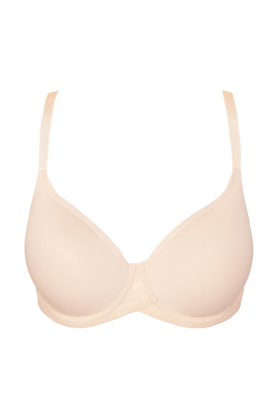 Luna smooth padded bra beige