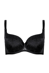 Elise classic padded bra black