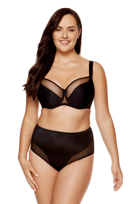 Zara smooth soft bra black