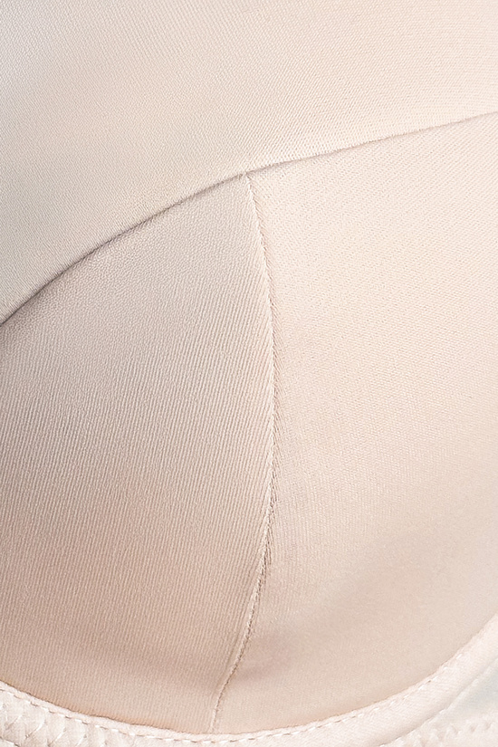 Anna classic padded bra beige