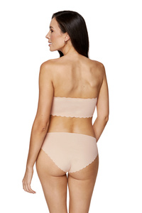 Lucky strapless bandeau top with removable pads 