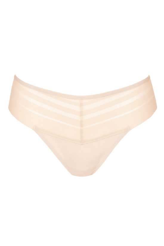 Luna brazilian thong beige