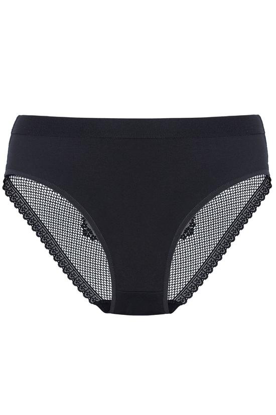 Estera cotton panty with lace back triple pack
