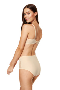 Zara smooth soft bra beige